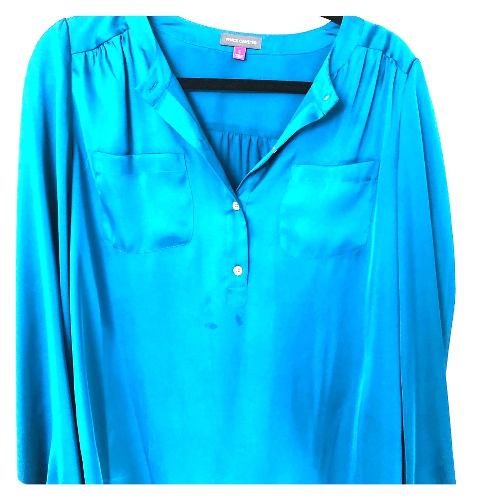 Vince Camulto Satin Shirt